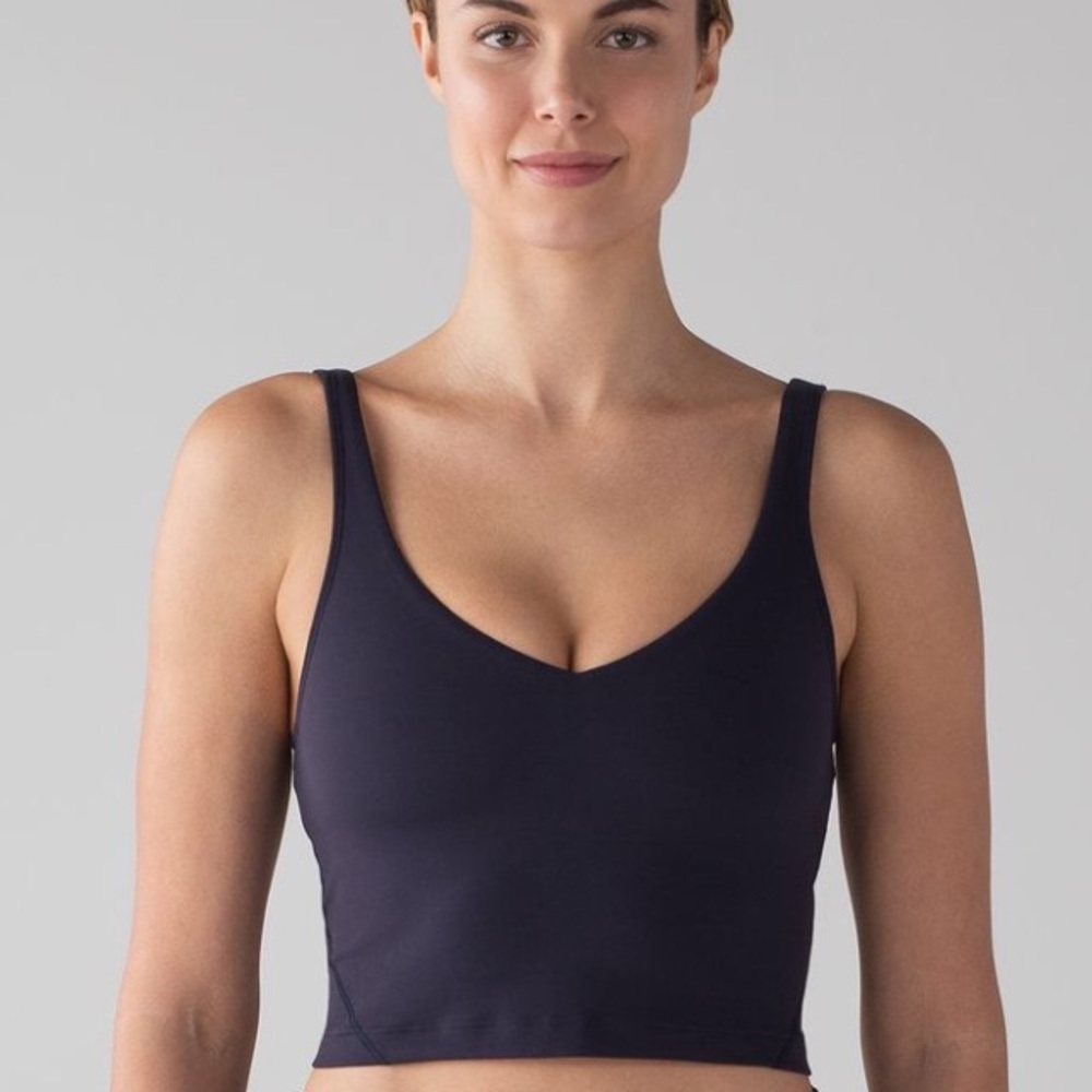 ⛔️🚫SOLD Lululemon Arise Nulu Crop top bra tank 2 - Picture 2 of 8